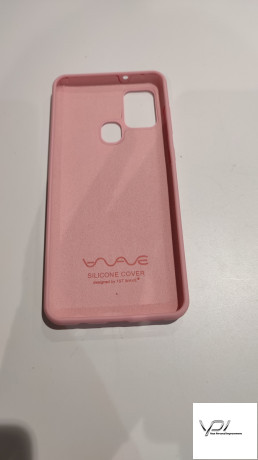 WAVE Full Silicone Cover Samsung Galaxy A21s світо-рожевий