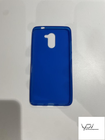 Original Silicon Case Huawei Y7/Y7 Prime Blue