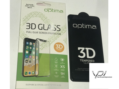 Захисне скло Optima 3D for Samsung A307 (A30s) Black