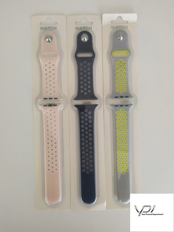Ремінець 42mm Apple Watch Silicone перфорація два кольори