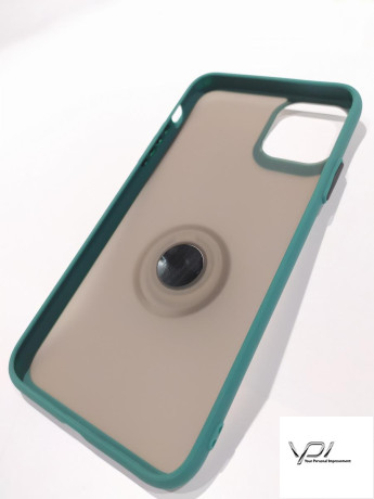 Чохол Totu Copy Ring Case iPhone 11 Pro Max Green+Black