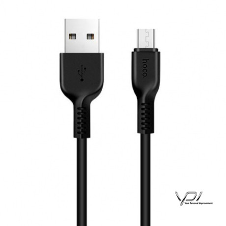 Кабель Hoco X20 USB - MicroUSB 2.0A/2m (Чорний)