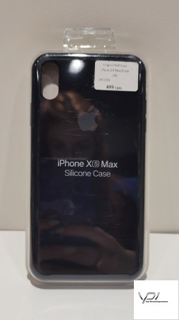 Original Soft Case iPhone XS Max Black (18)