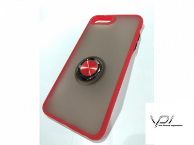 Чохол Totu Copy Ring Case iPhone 6P/7P/8P Red+Black