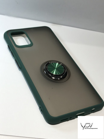 Чохол Totu Copy Ring Case Samsung A51/M40S Green+Black