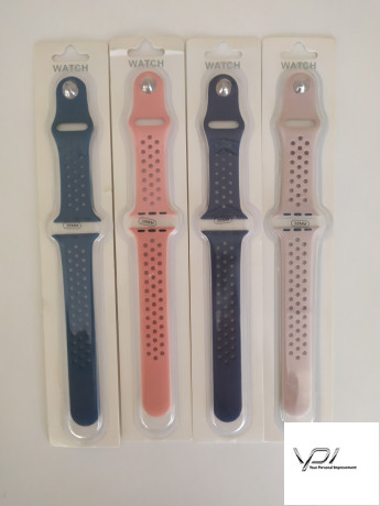 Ремінець 38mm Apple Watch Silicone перфорація два кольори