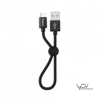 USB Cable Hoco X35 Premium MicroUSB Black 0.25m