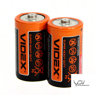 Батарейка Videx R20 (1шт)