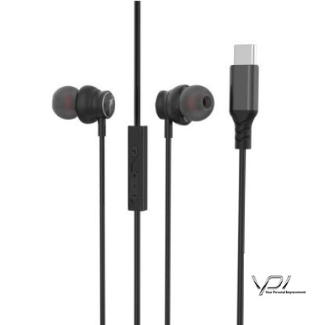 Навушники SkyDolphin SR30 with mic for Type-C DAC (Чорний)