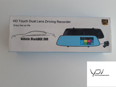 Відеореєстратор hd touch dual lens vehicle