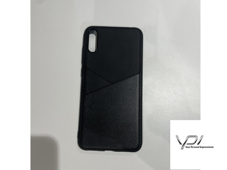 Back Cover Leather Huawei Y7 Pro (2019) Black