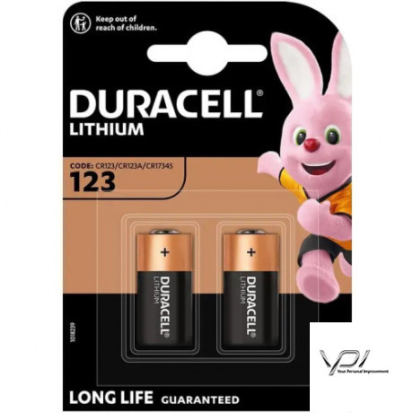 Батарейка Duracell 123 A (1шт)