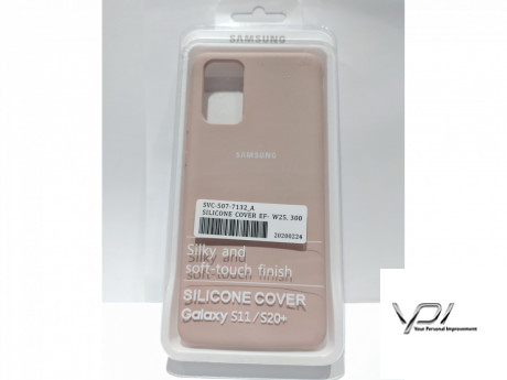 Silicone Case for Samsung S20+ Sand Pink (19)