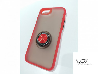 Чохол Totu Copy Ring Case iPhone 6/7/8 Red+Black