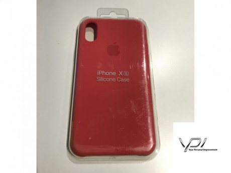 Чехол Original Soft Case iPhone X/XS Camellia Red (25)