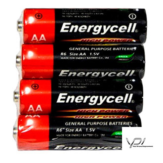 Батарейка AA (LR-6) Energycell (R06 C4) (Сольова) (1шт)