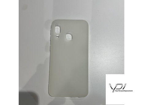 Original Silicon Case Samsung A405 (A40) White