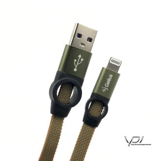 USB Cable Gelius Pro Flexible 2 GP-UC07i Lightning Pine Green (12 мес)