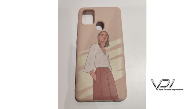 WAVE Fancy Case TPU Samsung Galaxy A21s дівчина мрії/світло рожевий
