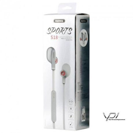 Stereo Bluetooth Headset Remax (OR) RB-S18 White