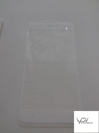 Захисне скло Xiaomi Redmi Note 5A, 0.3mm, 5D full glue white