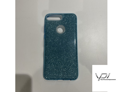 Remax Glitter Silicon Case Huawei Y7 Prime (2018) Blue