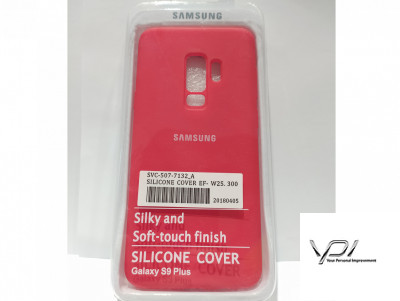 Silicone Case for Samsung S9+  Red (14)