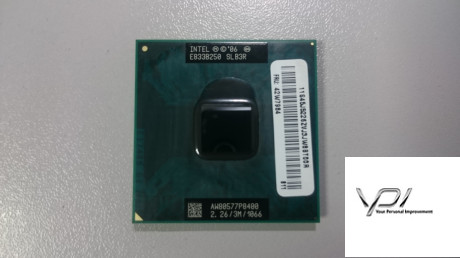 Процесор Intel Core 2 Duo P8400, SLB3R, 3 МБ кеш-пам'яті, тактова частота 2,26 ГГц, Socket PGA478, BGA479, б/в