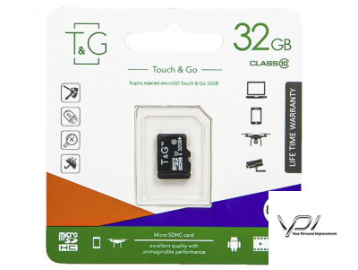 Карти пам'яті T&amp;G microSDHC 32Gb Class 10 no adapter