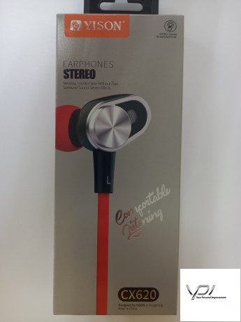 Навушники YISON CX620 red