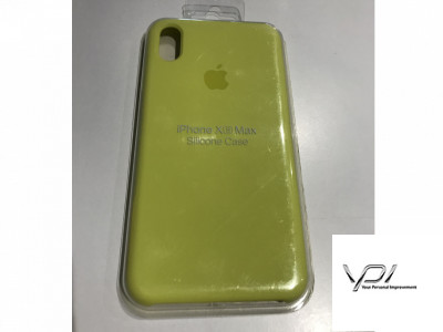 Чехол Original Soft Case iPhone Xmax Flash Yellow (32)