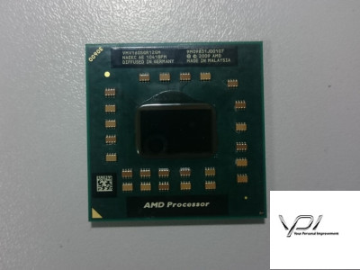Процесор AMD Processor V160, VMV160SGR12GM, 1x128 КБ, 2x512 КБ кеш-пам'яті, тактова частота 2,40 ГГц, Socket S1, б/в