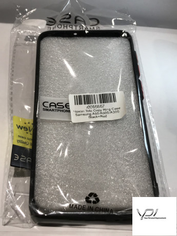 Чохол Totu Copy Ring Case Samsung A50/A50S/A30S Black+Red
