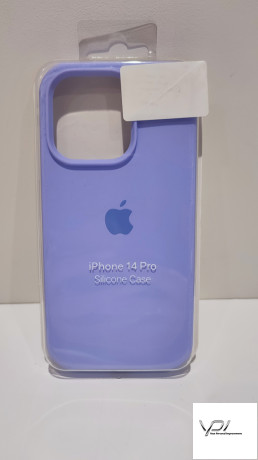 Чохол Silicone Case iPhone 14 Pro +  Світло фіолетовий