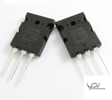 2 шт. транзистори 2SC5200 2SA1943