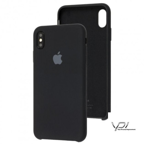 Silicone Case Full Cover iPhone X/Xs black