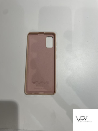 WAVE Fancy Case TPU Samsung Galaxy A41 A415 весняні квіти/світло рожевий