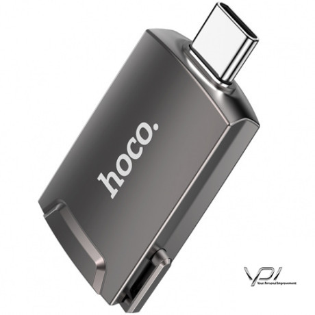 Перехідник Hoco UA19 Type-C - HDMI 4K (Сірий)