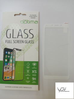Захисне скло Full Screen Xiaomi Redmi 6 White