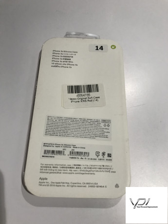 Чехол Original Soft Case iPhone X/XS Red (14)