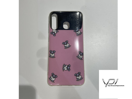 Mirror Silicon Case for Samsung A205 (A20) Pink