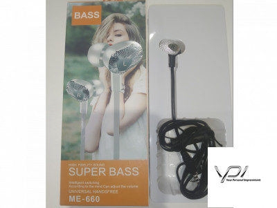 Навушники Bass ME-660 чорні