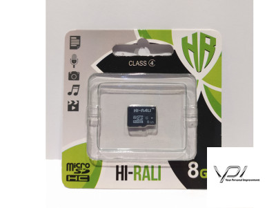 Карти пам'яті HI-RALI microSDHC 8Gb Class 4 no adapter