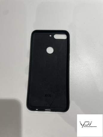 Back Cover Leather Huawei Y7 Prime (2018) Black