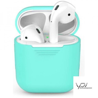 Чохол Silicone case for AirPods mint