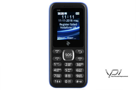 Мобільний телефон 2E S180 2SIM Blue