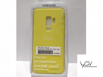 Silicone Case for Samsung S9+  Sun Yellow (43)