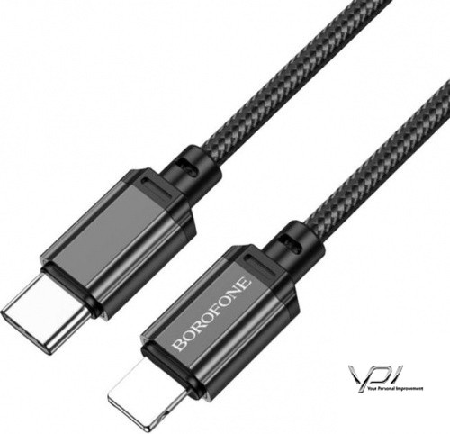 Кабель Borofone BX87 Type-C - Lightning (PD) 20W/3A/1m (Чорний)