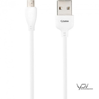 USB Cable Gelius Pro WineGlass MicroUSB White (1m)