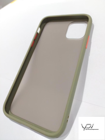 Чохол Totu Copy Gingle Series for iPhone 11 Dark Green+Orange